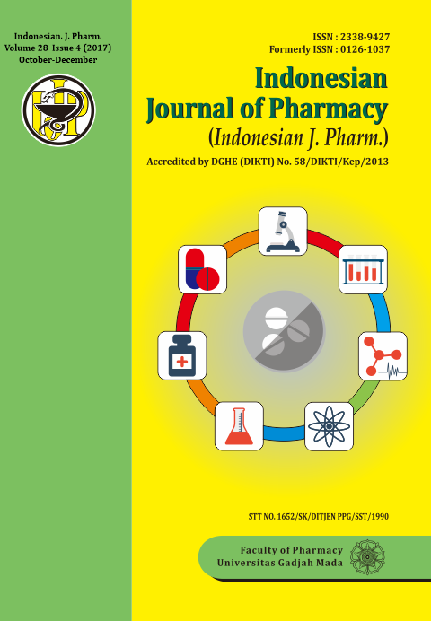 Indonesian Journal of Pharmacy Volume 28, Issue 4 (2017) October-December