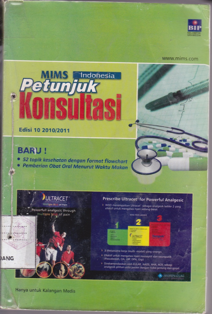 MIMS Indonesia Petunjuk Konsultasi Edisi 10 2010/2011