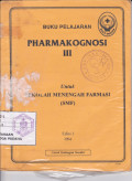 Farmakognosi III