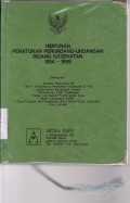 Himpunan Peraturan Perundang-undangan Bidang Kesehatan 1994-1995
