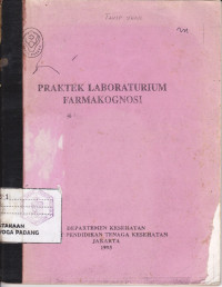 Praktek Laboratorium Farmakognosi